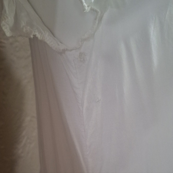 Wilfred  Women's White Ruffle Mini Dress Size M - Picture 11 of 12